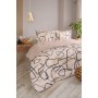 ETE HOMETEX ÇİFT KİŞİLİK LÜX WELSOFT YORGAN SETİ 195X215CM EFEKT BEJ 8696474231962